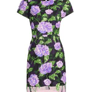 Milly  Kyla Sequined Floral Minidress - new with tags!